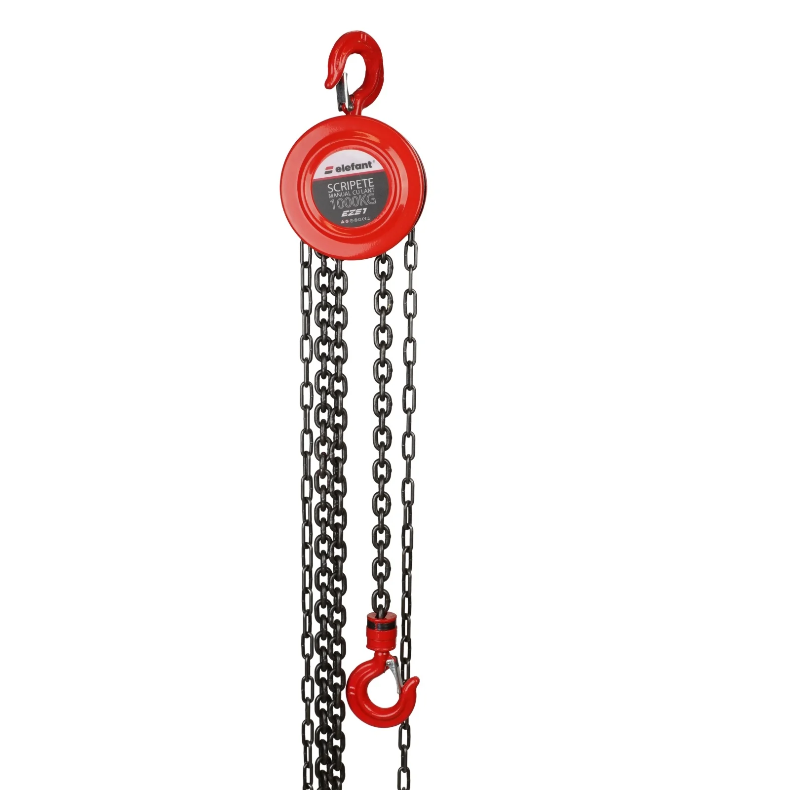 Macara Manuala ELEFANT EZS-1, 1000 kg - Palan cu Lant 3 m [2]