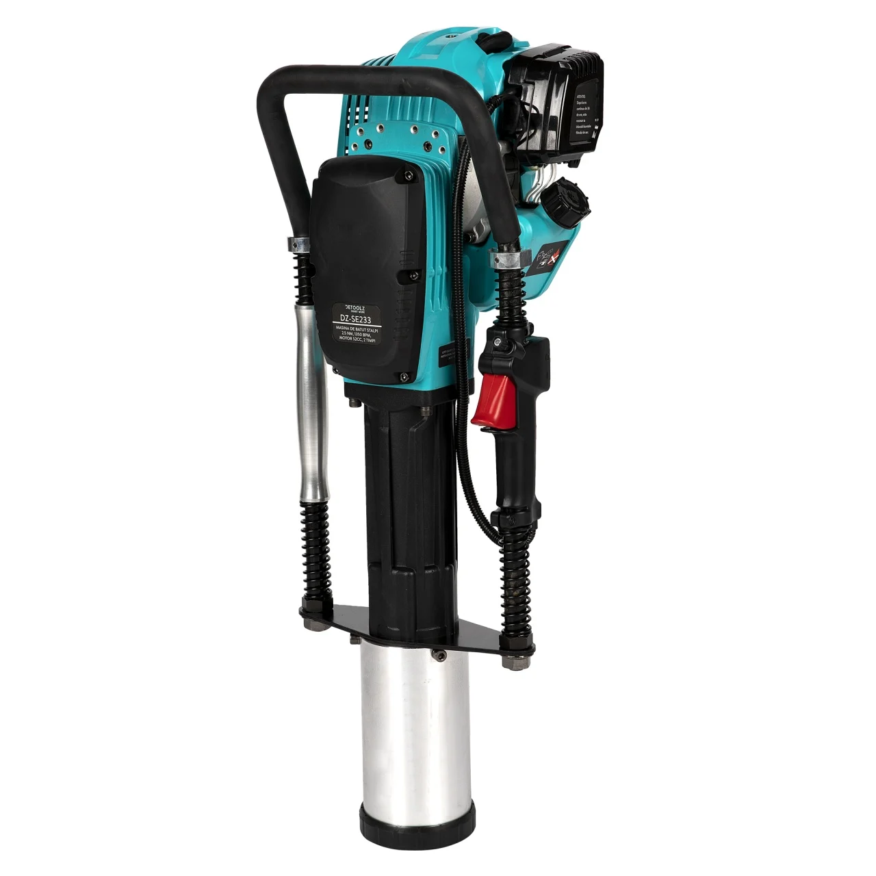 Masina de batut stalpi Detoolz 52CC, 2 timpi, 2.5Nm si 1350 BPM [4]
