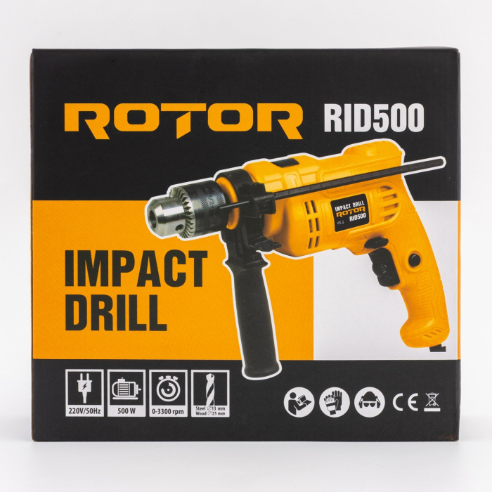 Masina de gaurit Rotor RID 500 – 500 W, 3000 rpm, performant si fiabil [3]