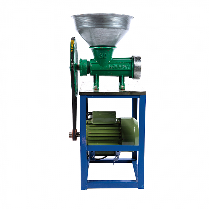 Mașina de Tocat Carne cu Măsuță și Motor Electric 750W, Micul Fermier GF-2201 [5]