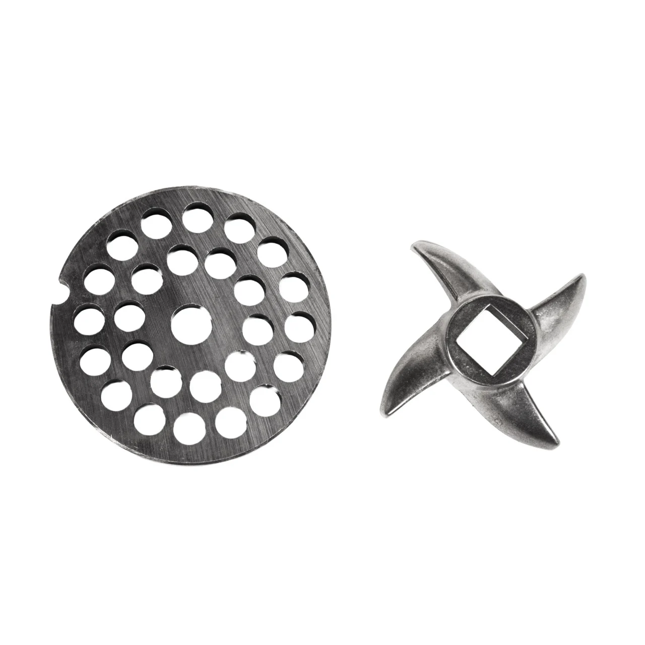 Masina de tocat carne Detoolz 800W, 150 kg/h, Inox, cu 2 site [5]