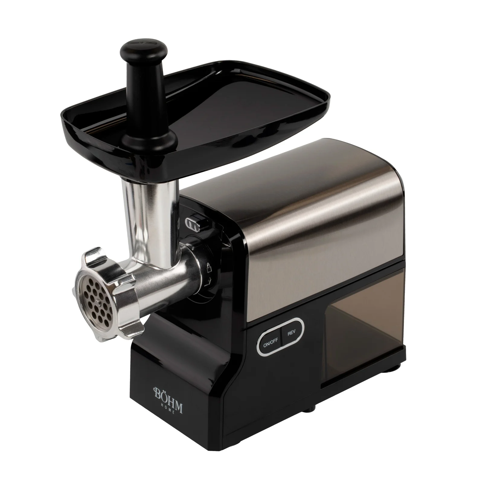 Masina de tocat carne electrica BÖHM BMG6050R – 1,7 Kg/min, 500–1600 W, Site si accesorii pentru carnati [4]