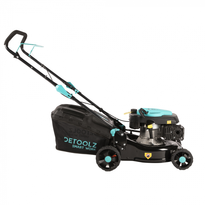 Masina de tuns iarba pe benzina Detoolz DZ-M105, 2.6 KW, 2900RPM, 40L, 5 trepte inaltime, mulcire [4]
