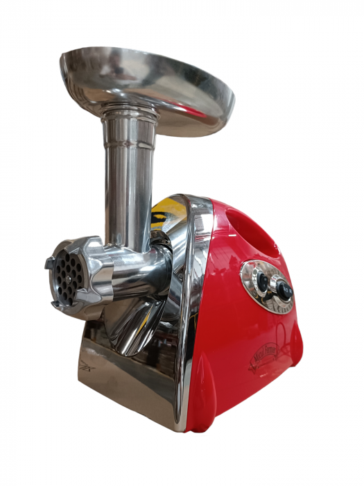 Masina electrica tocat carne 1400W, 1.5Kg/min, rosie, Micul Fermier, GF-0417-S001-G02 [7]