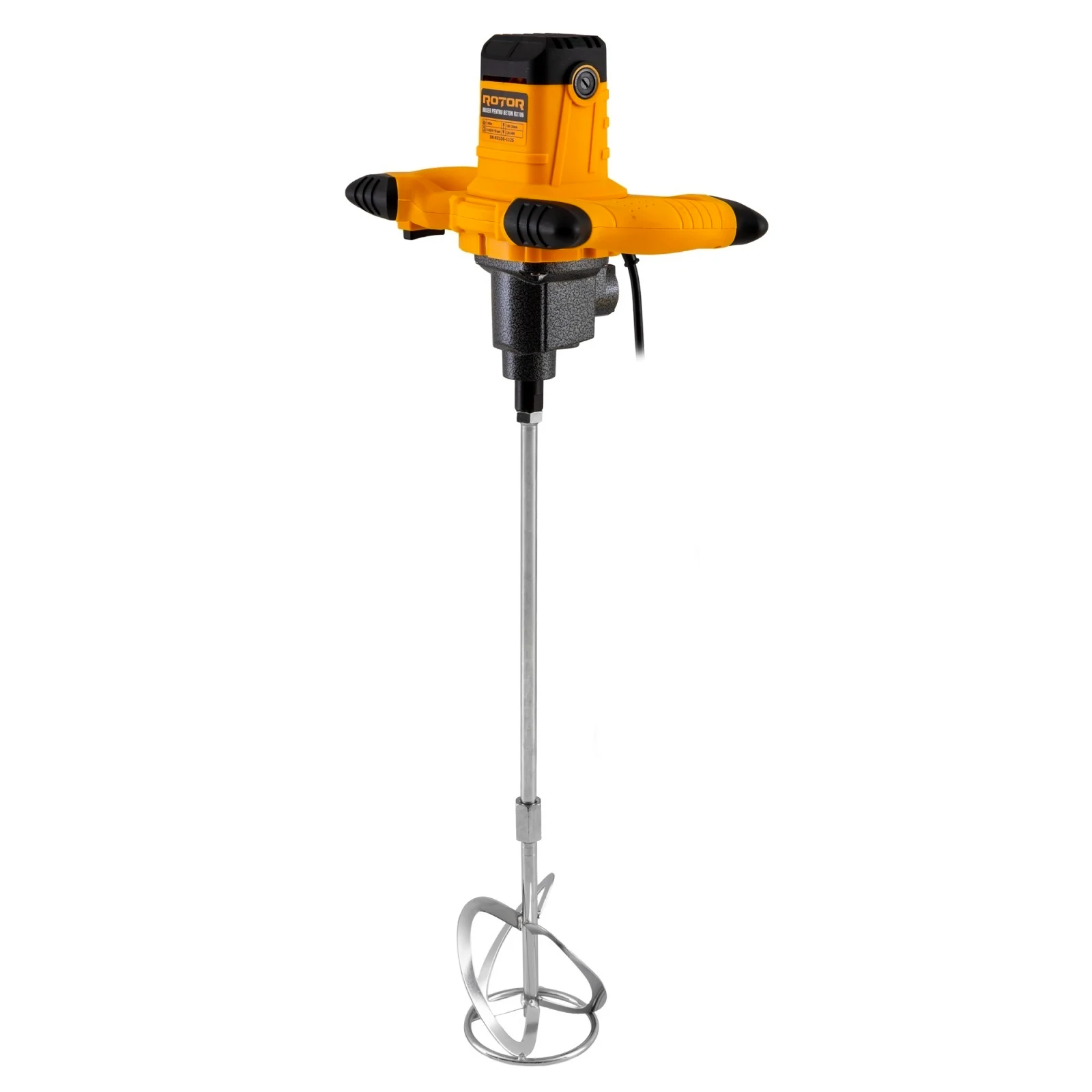 Mixer Electric ROTOR RX106 1400W - Malaxor pentru Mortar, Adeziv, Ciment si Beton [2]