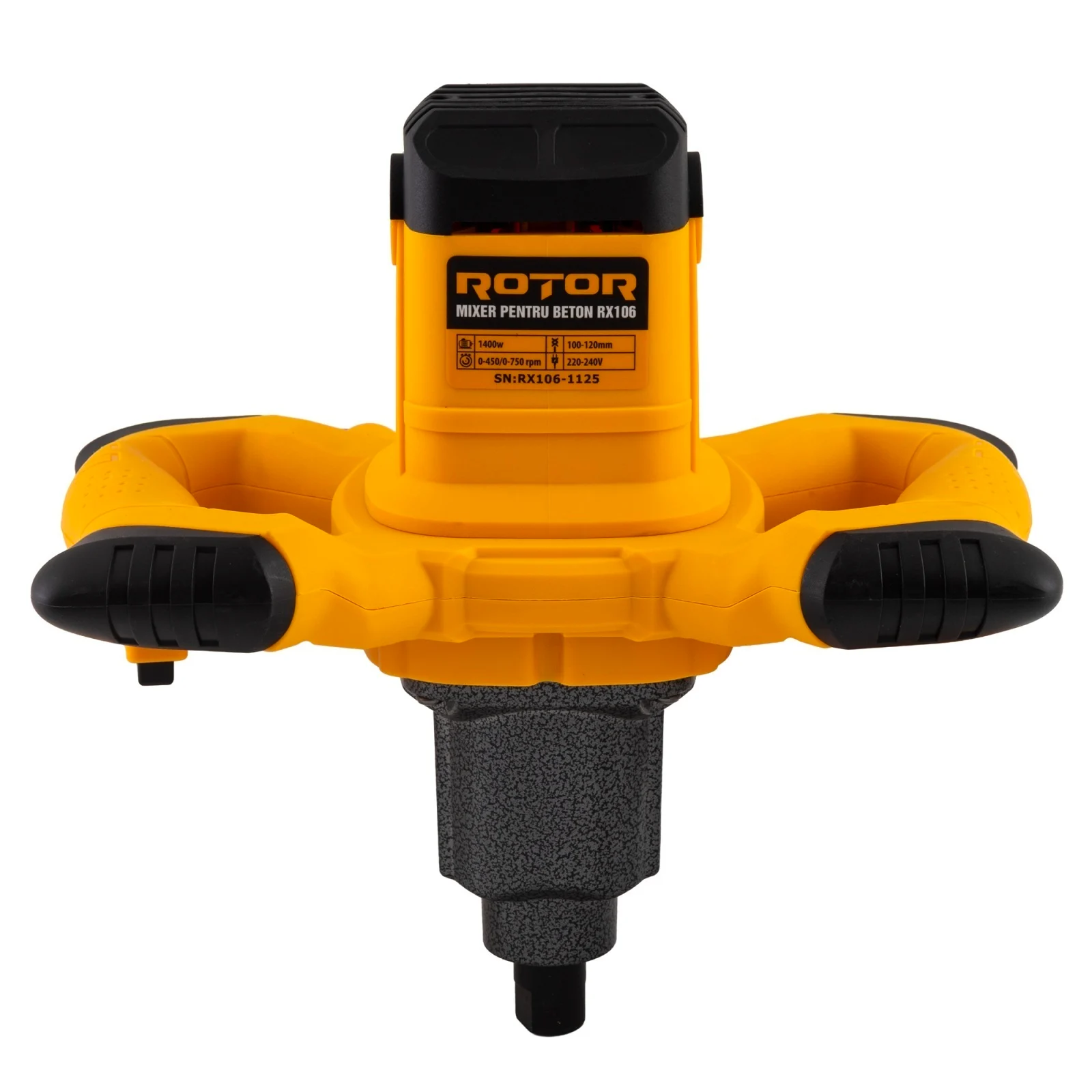 Mixer Electric ROTOR RX106 1400W - Malaxor pentru Mortar, Adeziv, Ciment si Beton [3]