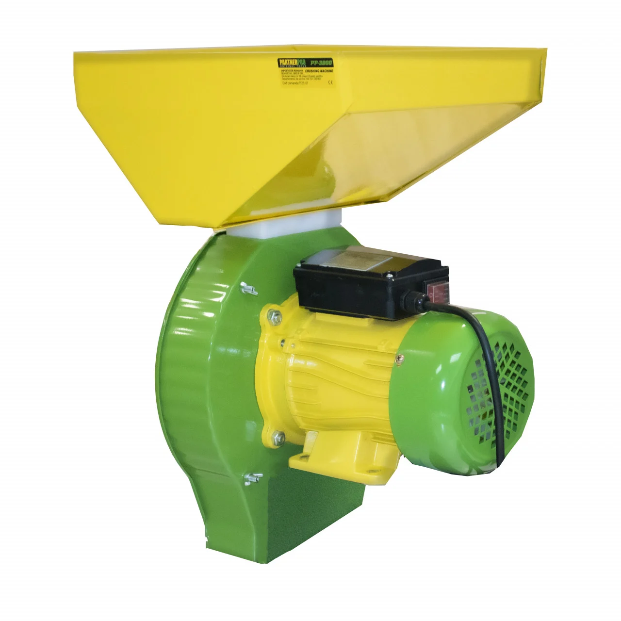 Moara electrica cereale 3900W, 240 Kg/h, 2850 RPM, bobinaj de cupru, PartnerPRO PP3900 [2]