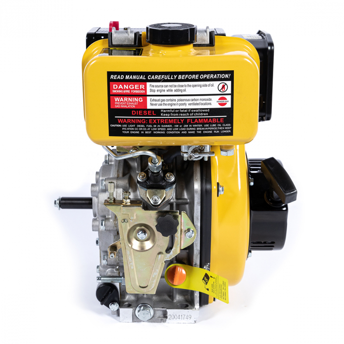 Motor diesel cu ax orizontal 170F, 211cc, 5CP, Micul Fermier GF-0357 [4]