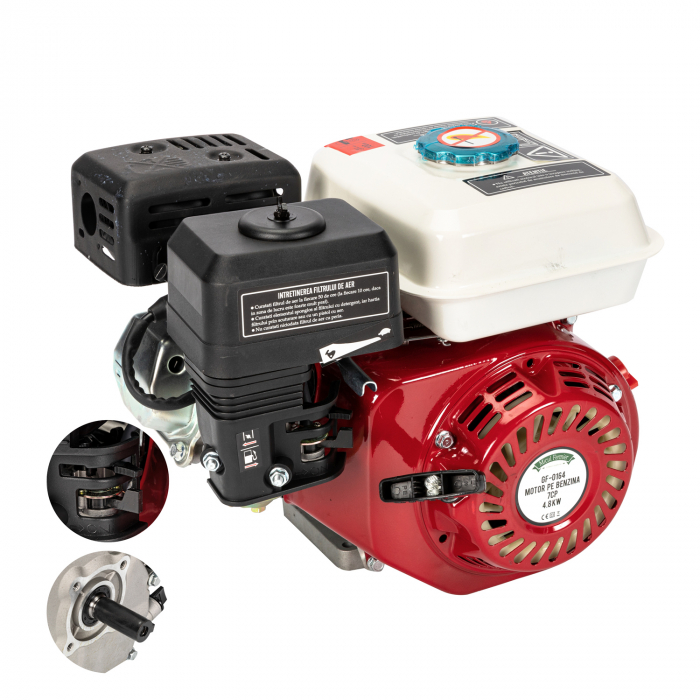 Motor pe benzina 7,0HP cu ax orizontal, Micul Fermier GF-0164 [2]