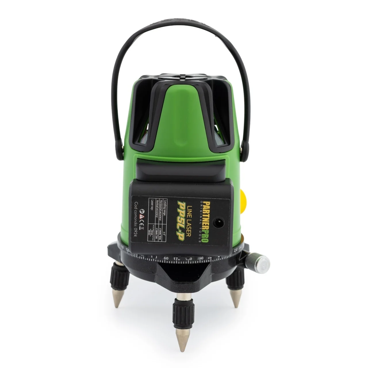 Nivela Laser PartnerPro PP5L-P 5 Linii Verde, Autonivelantă, 2 Acumulatori, Profesională [3]