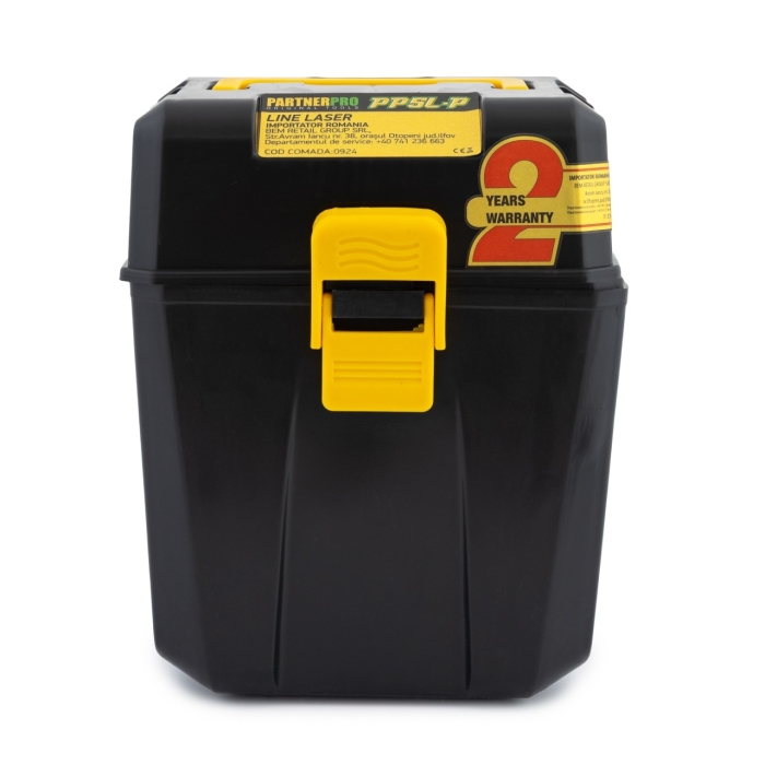 Nivela Laser PartnerPro PP5L-P 5 Linii Verde, Autonivelantă, 2 Acumulatori, Profesională [2]