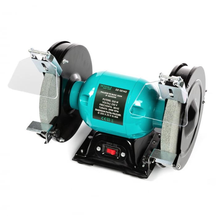 Polizor de banc 350W, 2950 RPM, MD3220S, Detoolz DZ-SE140 [2]