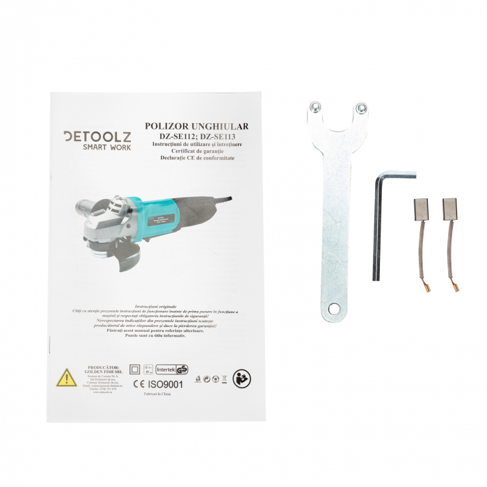 Polizor unghiular / Flex 710W, disc 115mm, Detoolz DZ-SE112 [2]