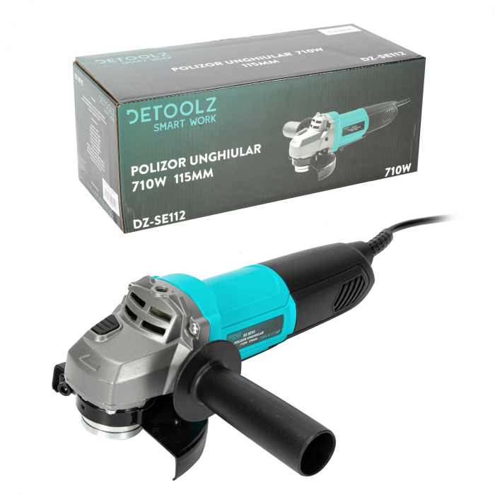 Polizor unghiular / Flex 710W, disc 115mm, Detoolz DZ-SE112 [4]