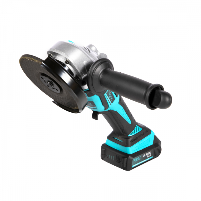 Polizor unghiular / Flex cu acumulator 18V, 8500Rpm, disc 125mm, motor fara perii, Detoolz DZ-SE184 [6]