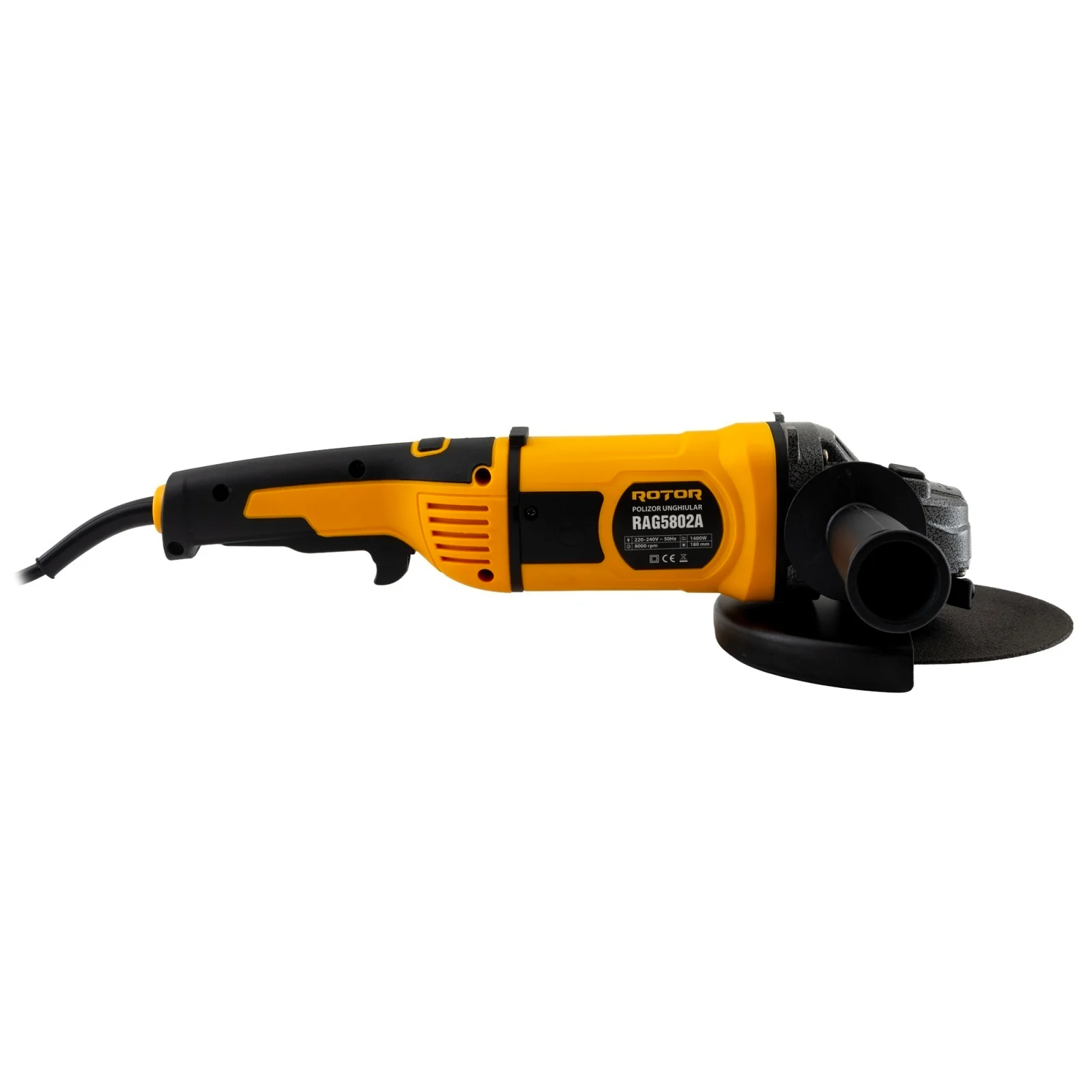 Polizor Unghiular ROTOR RAG5802A, 1400W, Disc 180 mm, 8000 RPM, Flex Electric Profesional [3]