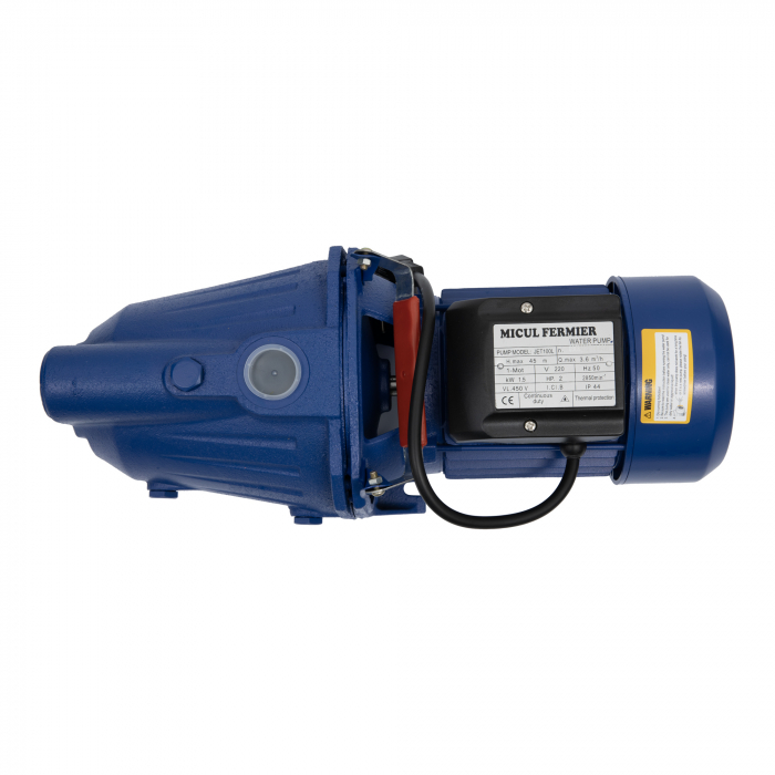 Pompa apa curata JET100L, de suprafata, autoamorsanta, 230V, 1500W, Micul Fermier GF-0712 [3]