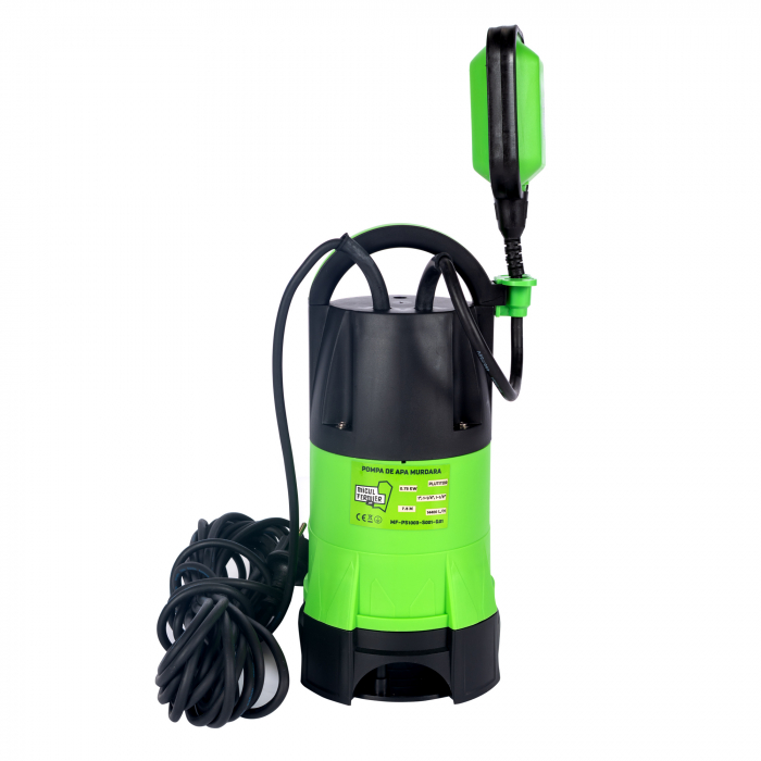 Pompa apa murdara cu plutitor, 750W, 14400l/h, 7.5m, MICUL FERMIER MF-PS1003-S001-G01 [9]