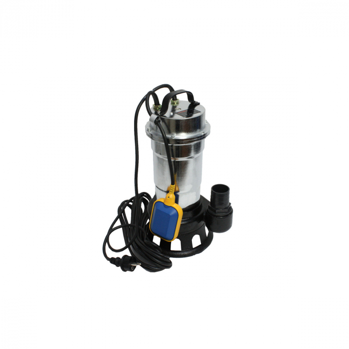 Pompa de evacuare apa murdara, 3kW, 25000l/h, pompare 20m, plutitor, corp INOX, Micul Fermier GF-1496 [1]