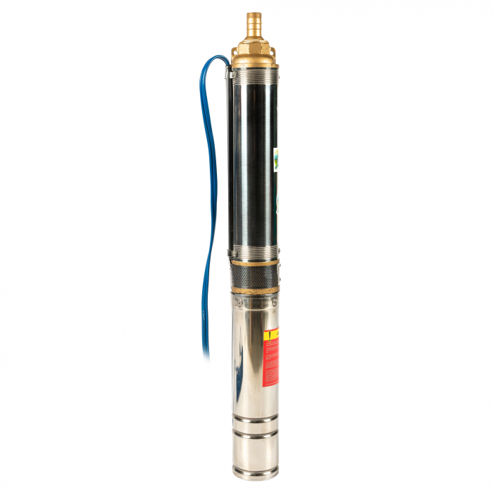Pompa apa, submersibila, tun lung, 230V, 3000L/h, corp inox, 90YQJD2/8-1.1u, Micul Fermier [4]