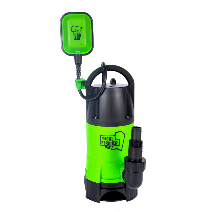 Pompa de apă murdară cu plutitor 1100W, 18500 l/h, 9.5 m, Micul Fermier MF-PS1005-S001-G01 [3]
