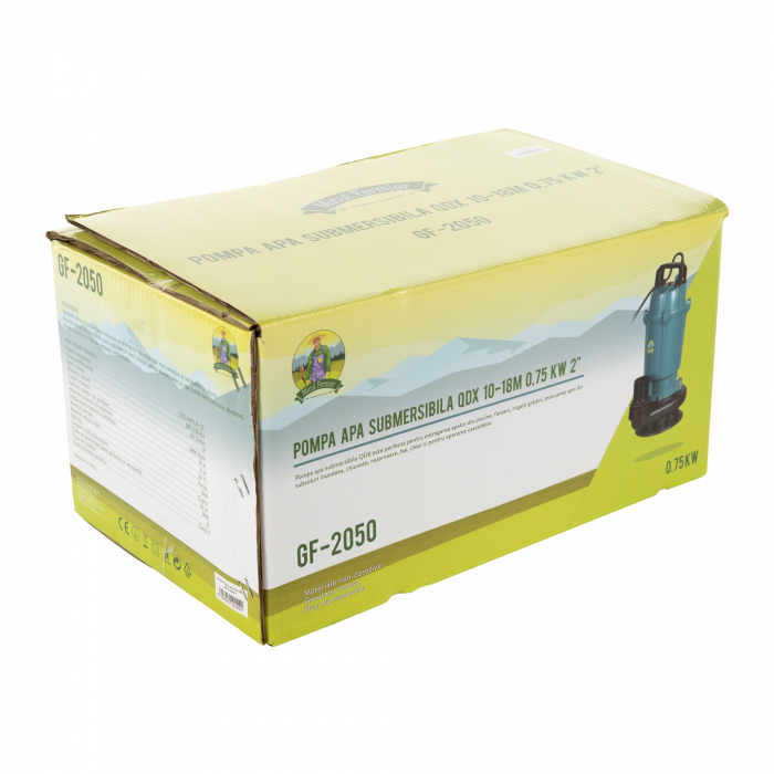 Pompa de apa submersibila QDX10-18M 0.75KW 2", Micul Fermier GF-2050 [2]