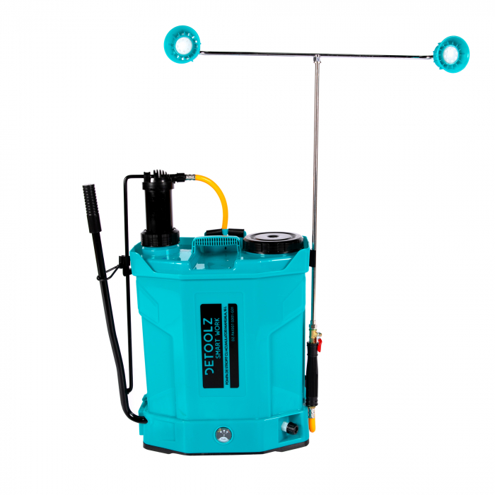 Pompa de stropit 2 in 1 ( acumulator si manuala), Detoolz 16L [6]