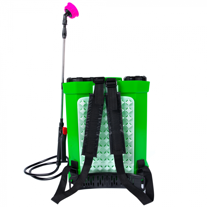 Pompa de stropit cu acumulator 16L, 2.9 l/min, 5.5 bar, 8 Ah, lance 77 cm,  MICUL FERMIER MF-PA1006-S001-G01 [3]