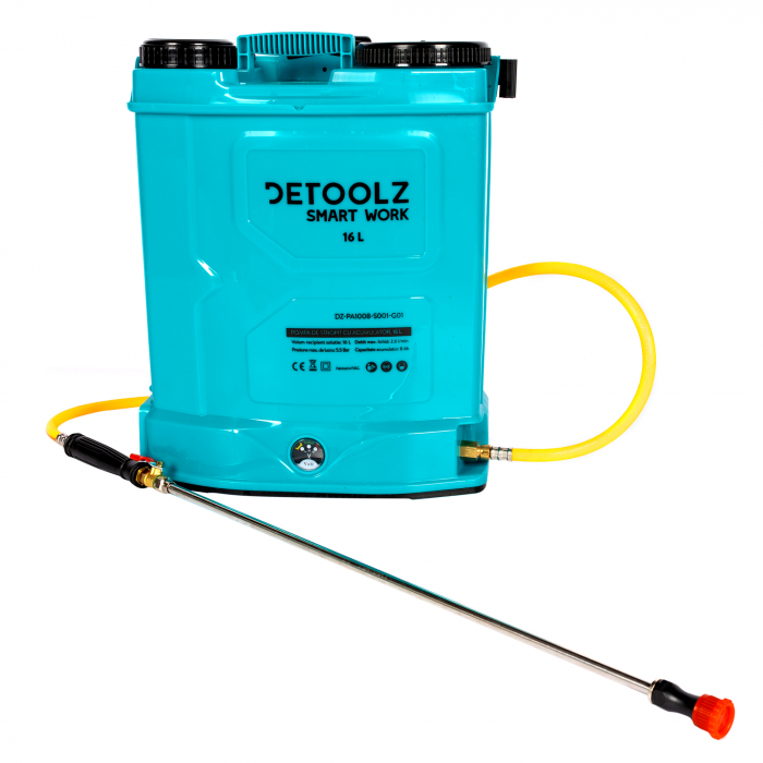 Pompa de stropit cu acumulator 16L, Detoolz DZ-PA1008-S001-G01 [2]