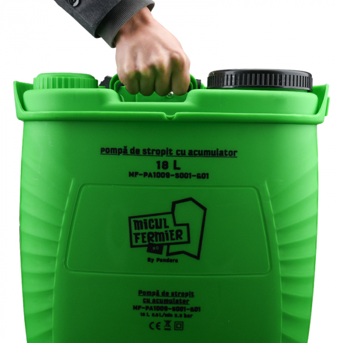Pompa de stropit cu acumulator Micul Fermier 18L [10]