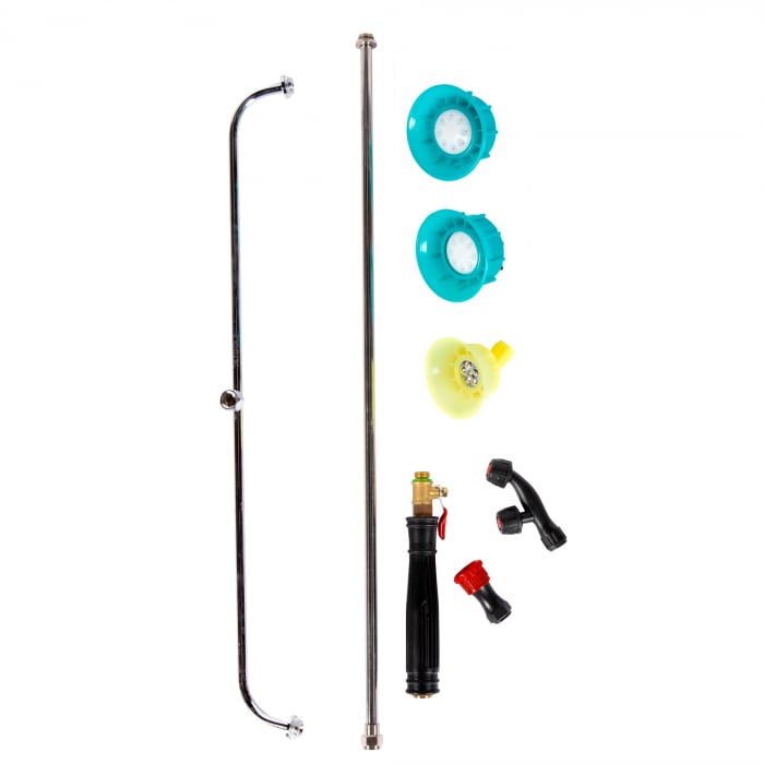Pompa de Stropit Detoolz 16L cu Acumulator 12V/8Ah, 5.5 Bar, 2.6L/min, Lance Telescopică, 5 Duze [2]
