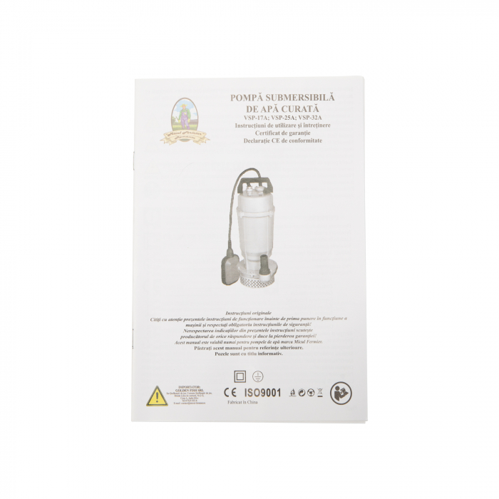 Pompa submersibila QDX 32m, 750W, Micul Fermier GF-0702 [3]