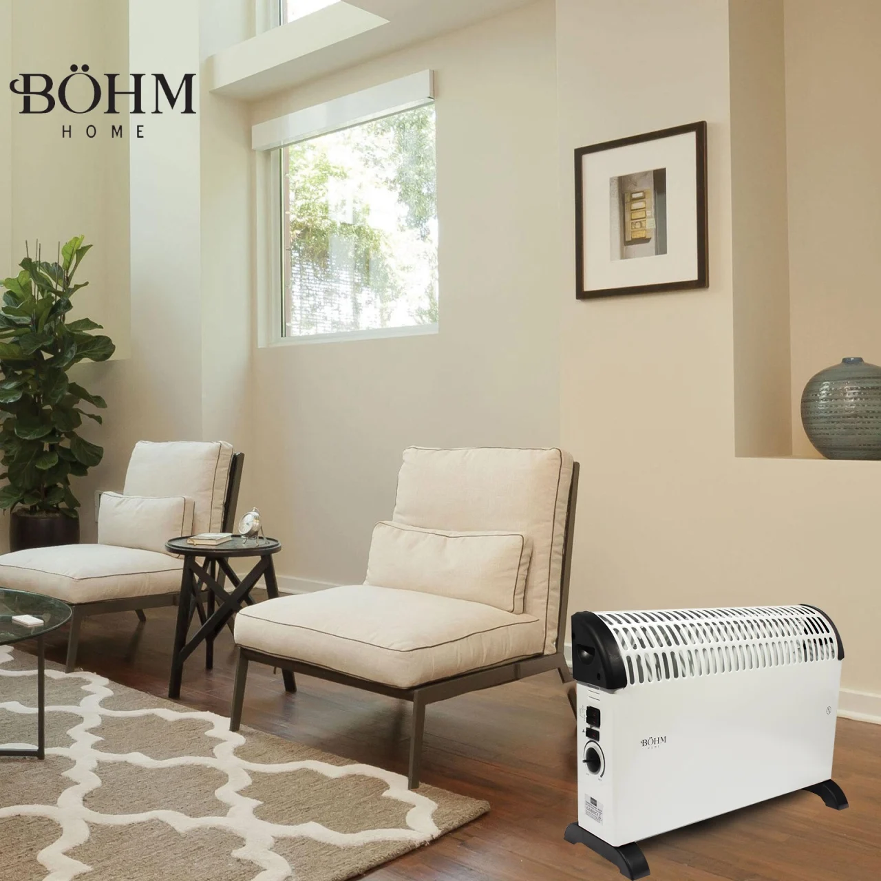 Radiator electric turbo BL01S BÖHM, 2000 W, incalzire 20-25 m² [4]