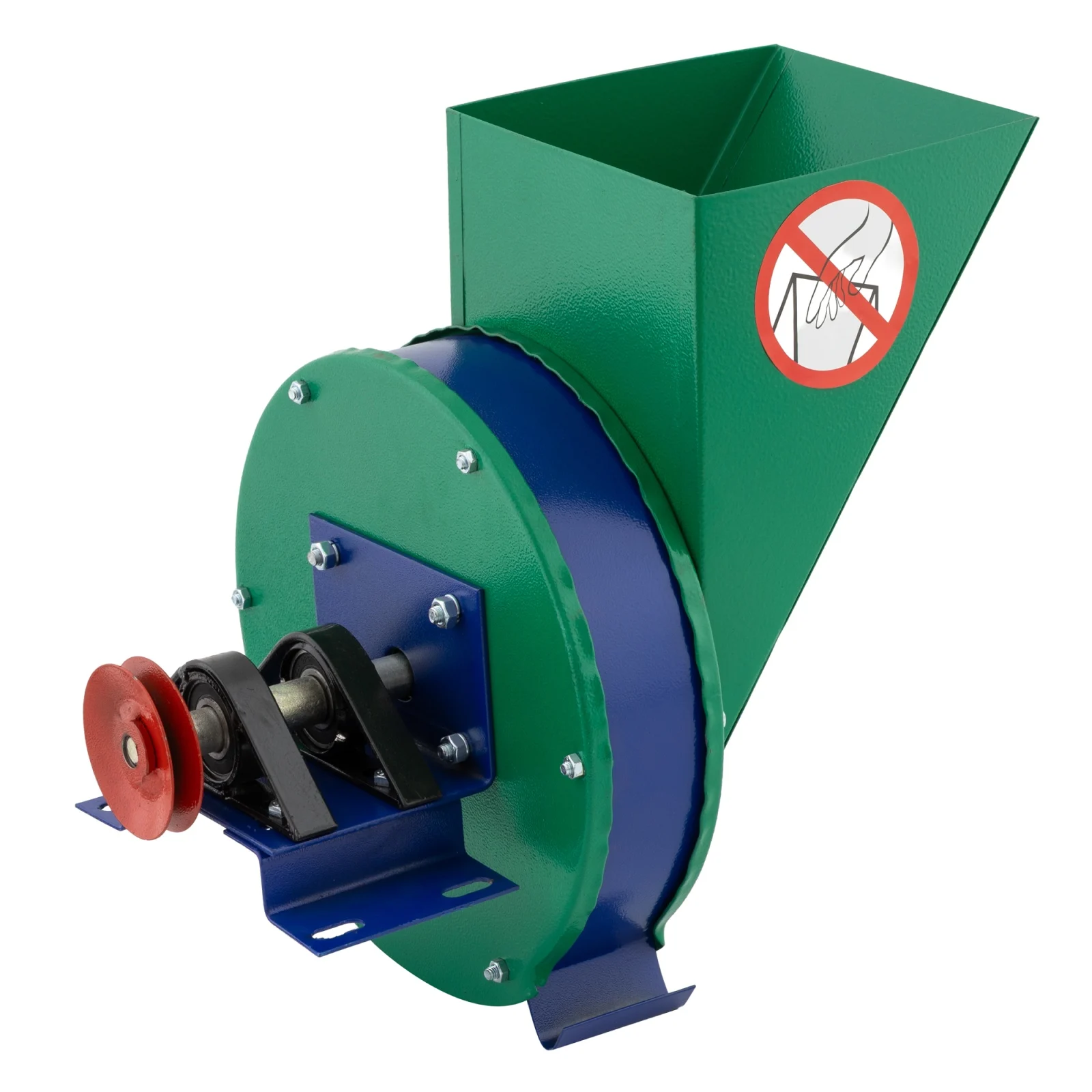 Razatoare fructe manuala VINITA cu fulie motor, otel, 200 kg/h [4]