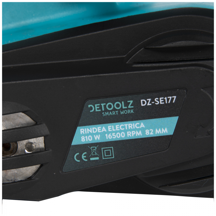 Rindea electrica, 810W, 16500rpm, 82mm, Detoolz DZ-SE177 [3]