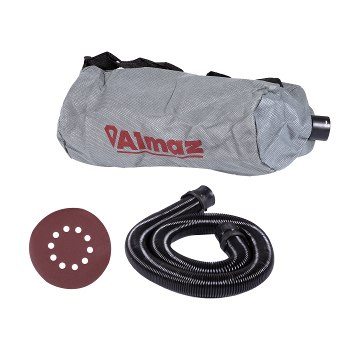 Slefuitor de pereti 750 W cu aspirator si LED, disc 215 mm,  pliabil si extensibil, Almaz AZ-EC006 [9]