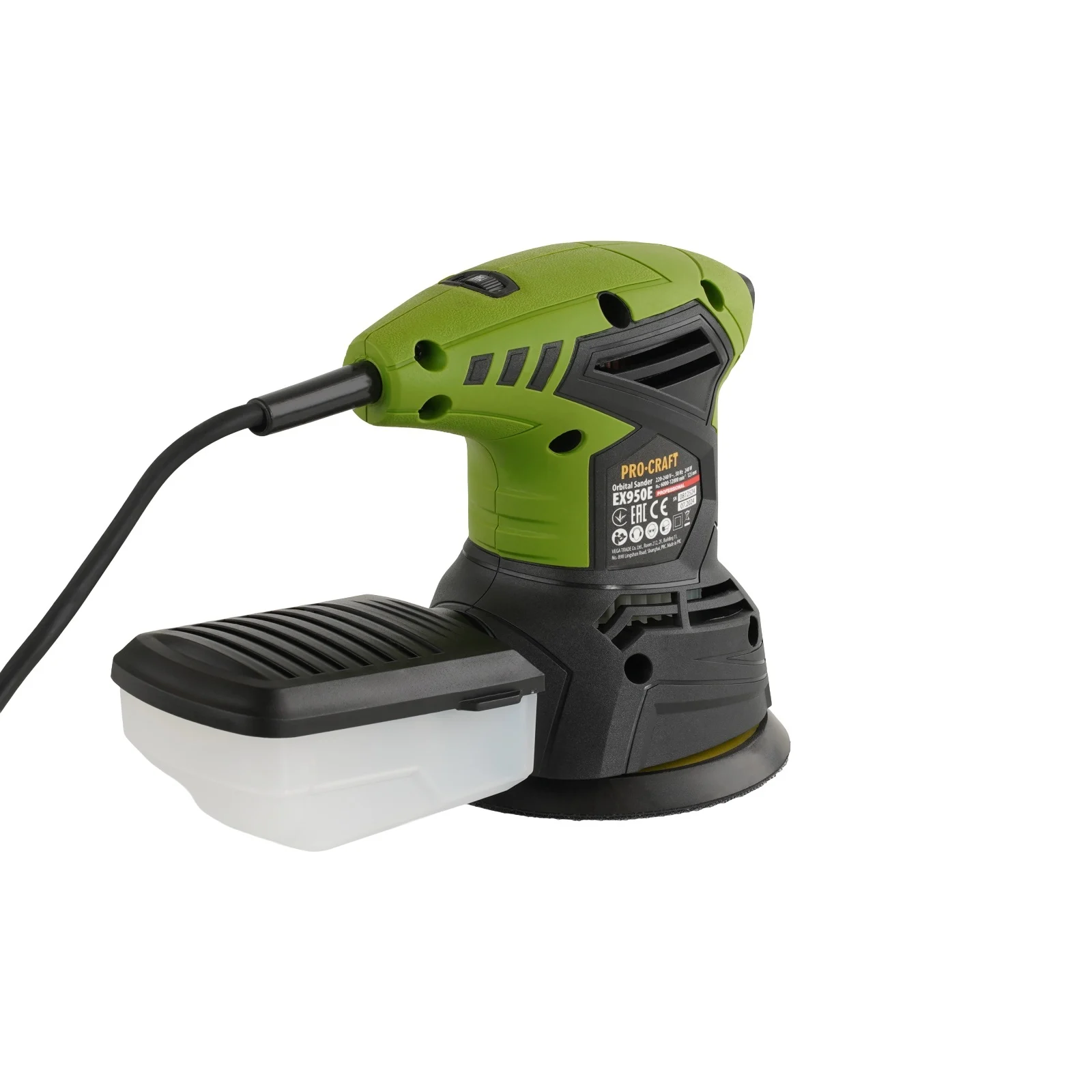 Slefuitor excentric ProCraft EX950E, 240W, 12000 RPM, disc 125 mm [3]