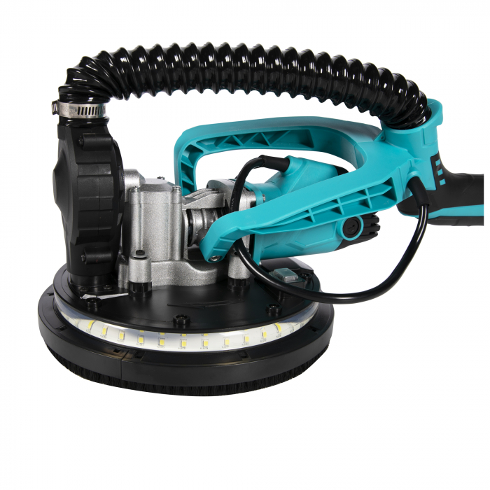 Slefuitor pentru pereti extensibil cu aspirare praf, lumina led, 750W, disc 215mm, Detoolz DZ-C200 [5]