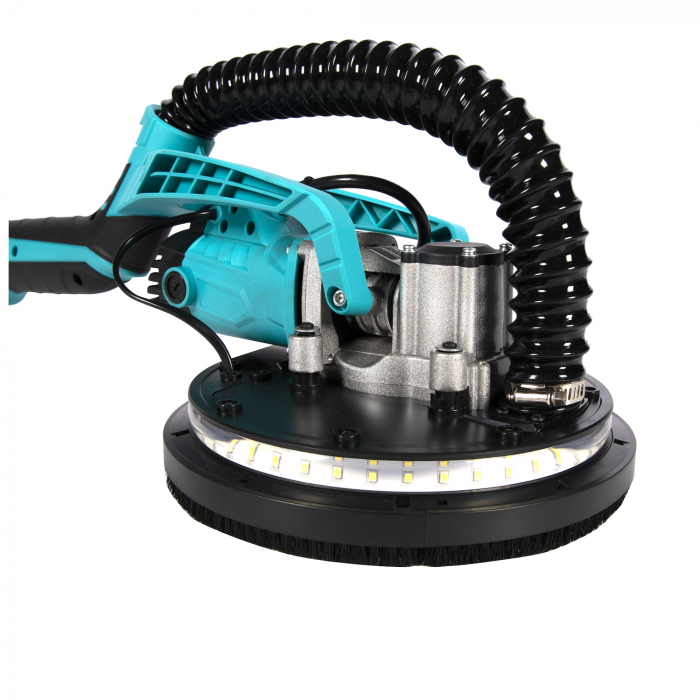 Slefuitor pentru pereti extensibil cu aspiratie, Ø215, 750W, Detoolz DZ-C201 [6]