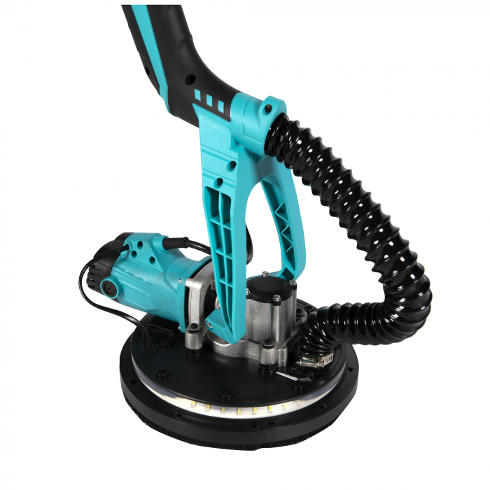 Slefuitor pentru pereti extensibil cu aspiratie, Ø215, 750W, Detoolz DZ-C201 [10]