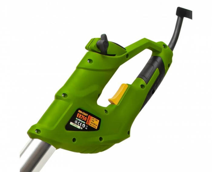 Șlefuitor profesional pentru pereți și tavane, 750W, cap rotund + triunghiular, aspirație integrată, 225 mm, reglaj viteză, valiză și accesorii incluse, Procraft EX750 [7]