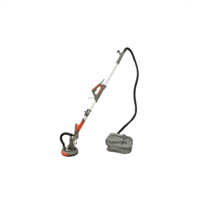 Slefuitor pentru pereti si tavane cu aspirator LED 750W Ø225mm, Almaz AZ-EC001 [3]