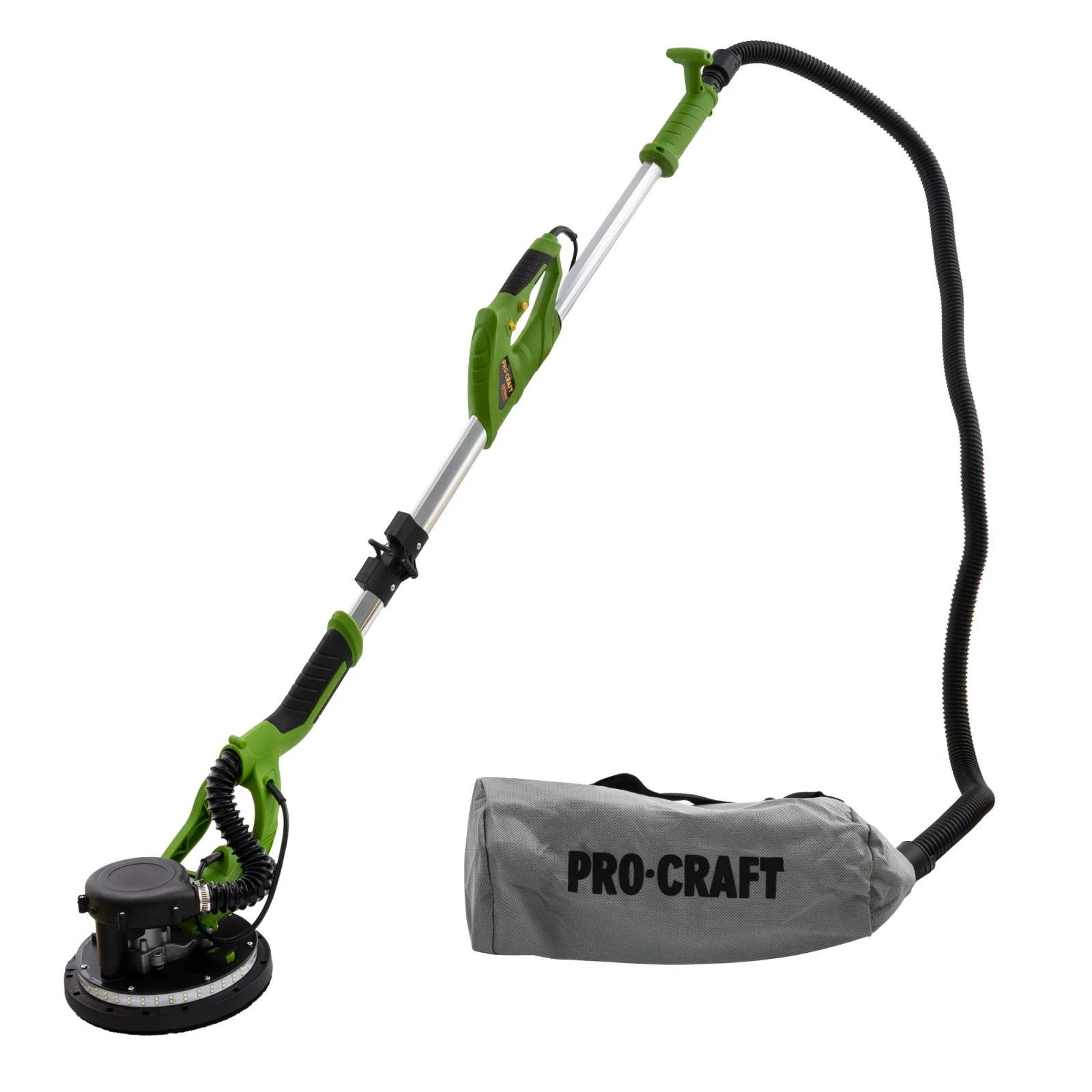 Slefuitor pereti girafa ProCraft EX1050, 1050W, 800–1750 RPM, disc 225 mm, LED, sac colectare praf [2]