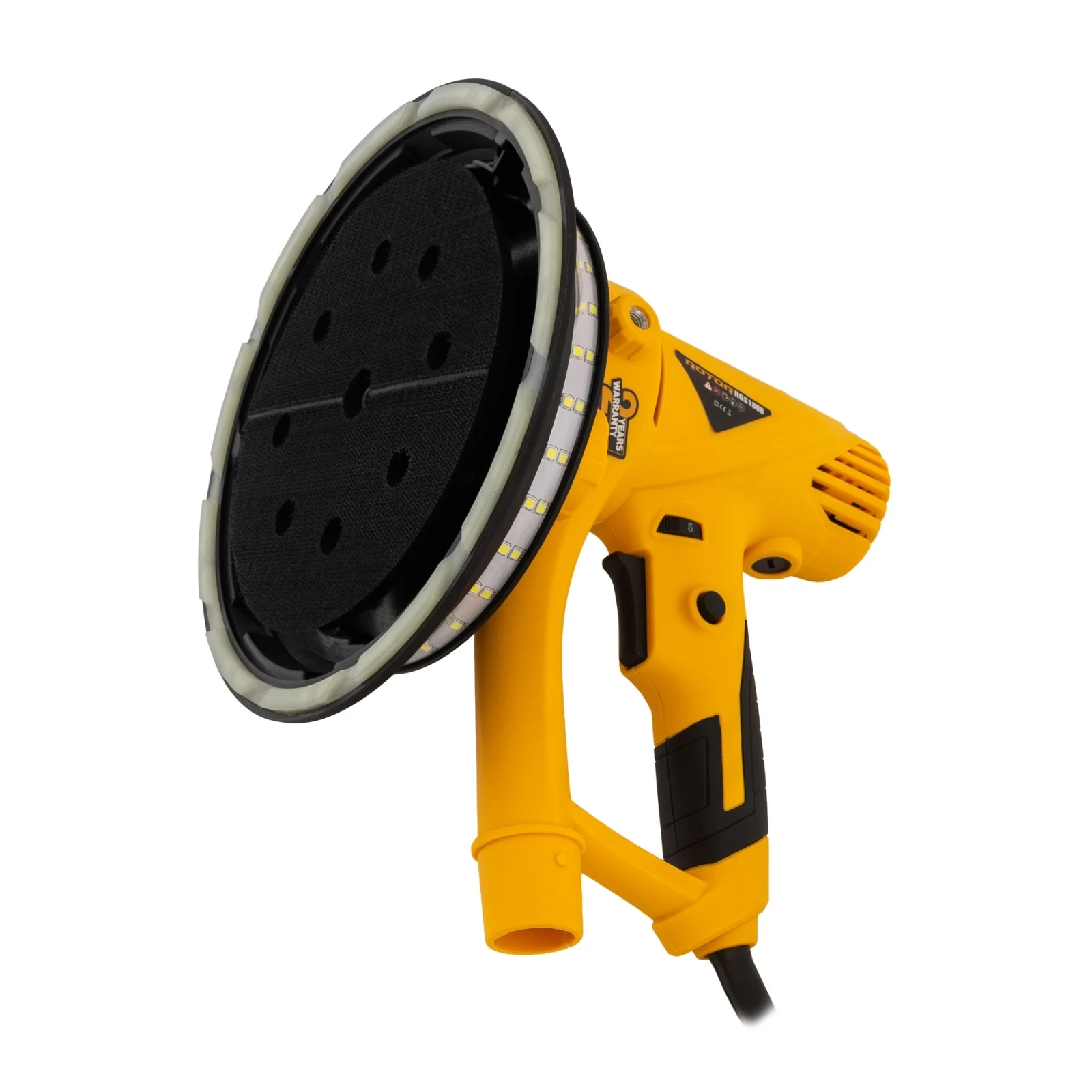Slefuitor pereti ROTOR RG-S180B, 750W, disc 180 mm, 800–1750 RPM, aspirare praf [9]