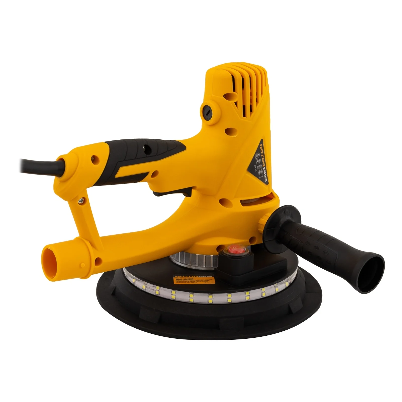 Slefuitor pereti ROTOR RG-S180B, 750W, disc 180 mm, 800–1750 RPM, aspirare praf [8]