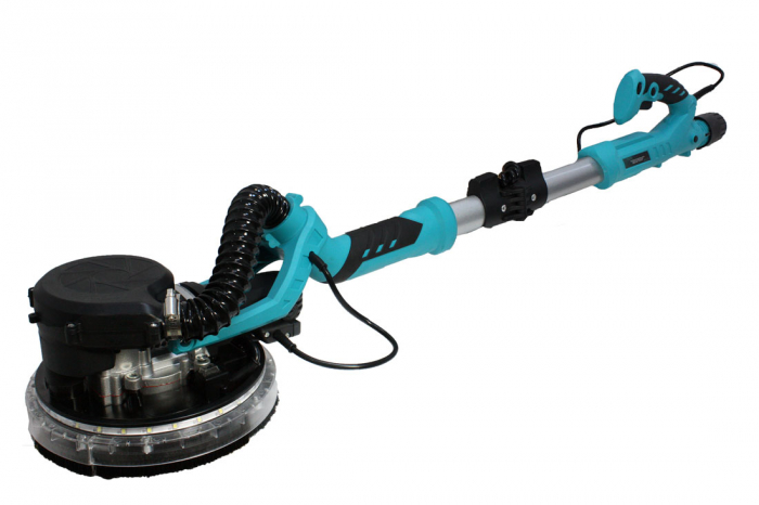 Slefuitor pereti si tavane, pliabil, cu aspirator, LED, 750W, Ø225mm, Detoolz DZ-C206 [3]