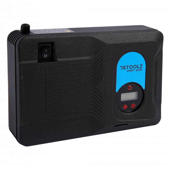 Starter multifunctional SMARTER portabil 14000mA, compresor auto, lanterna, Detoolz DZ-SE164 [2]