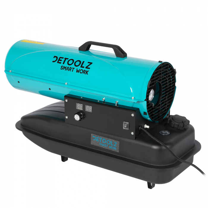 Tun de aer cald pe motorina Detoolz DZ-EI106, 220-240V, 50Hz, 20KW [5]