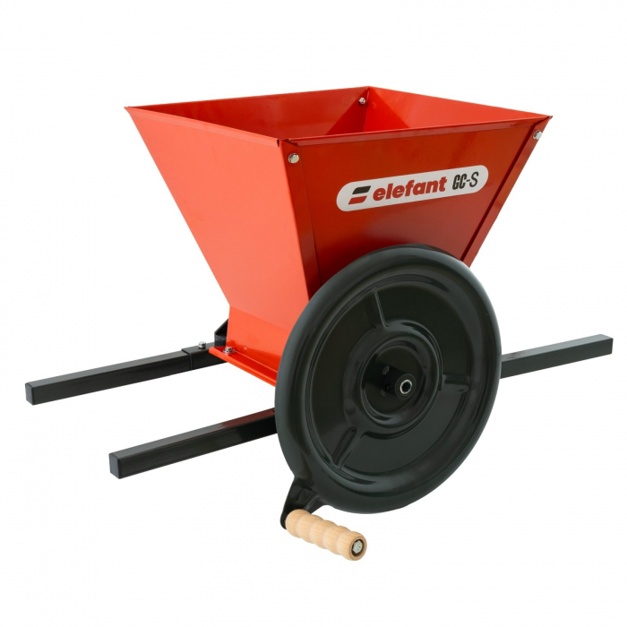 Zdrobitor Manual Struguri ELEFANT GC-S, Cuva 30L, Tambur Aluminiu – Must Proaspăt și Delicios [3]