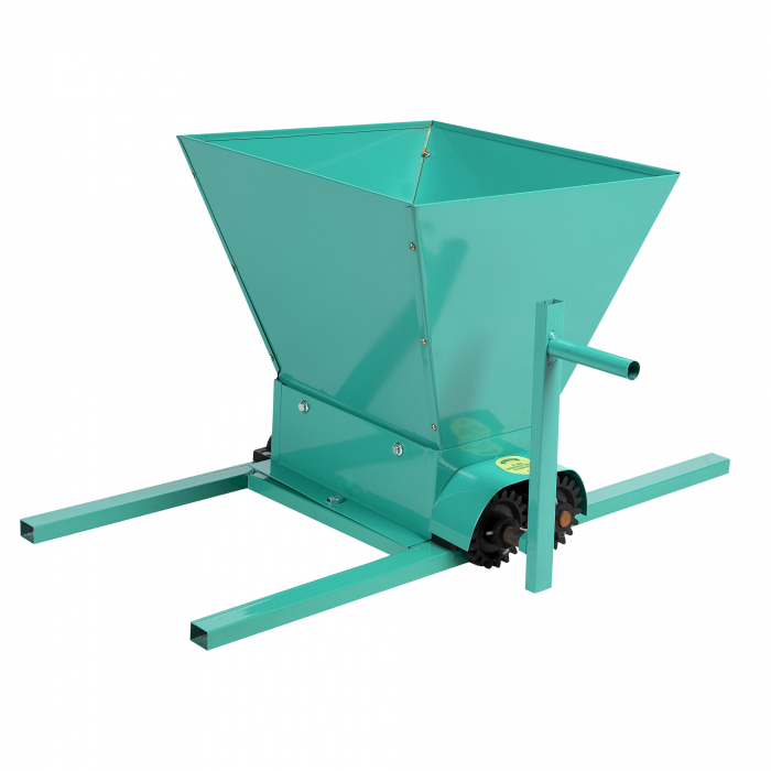 Zdrobitor struguri manual, cuva 20L, 180kg/h, Micul Fermier GF-0898 [4]